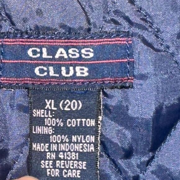 Vintage Class Club Denim Jacket - Picture 4 of 4